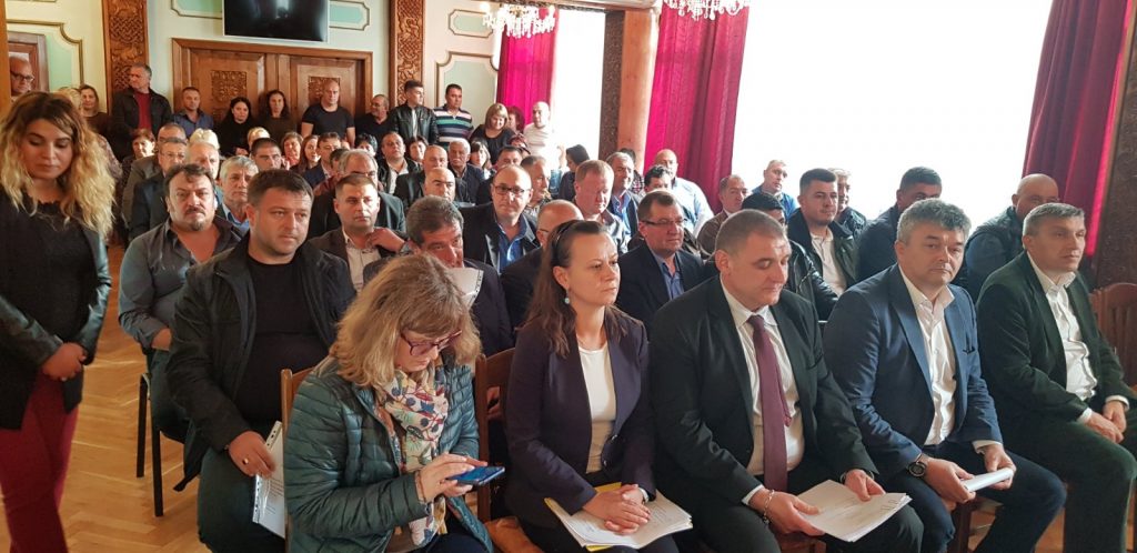 Първото заседание за конституирането на новоизбрания Общински съвет
